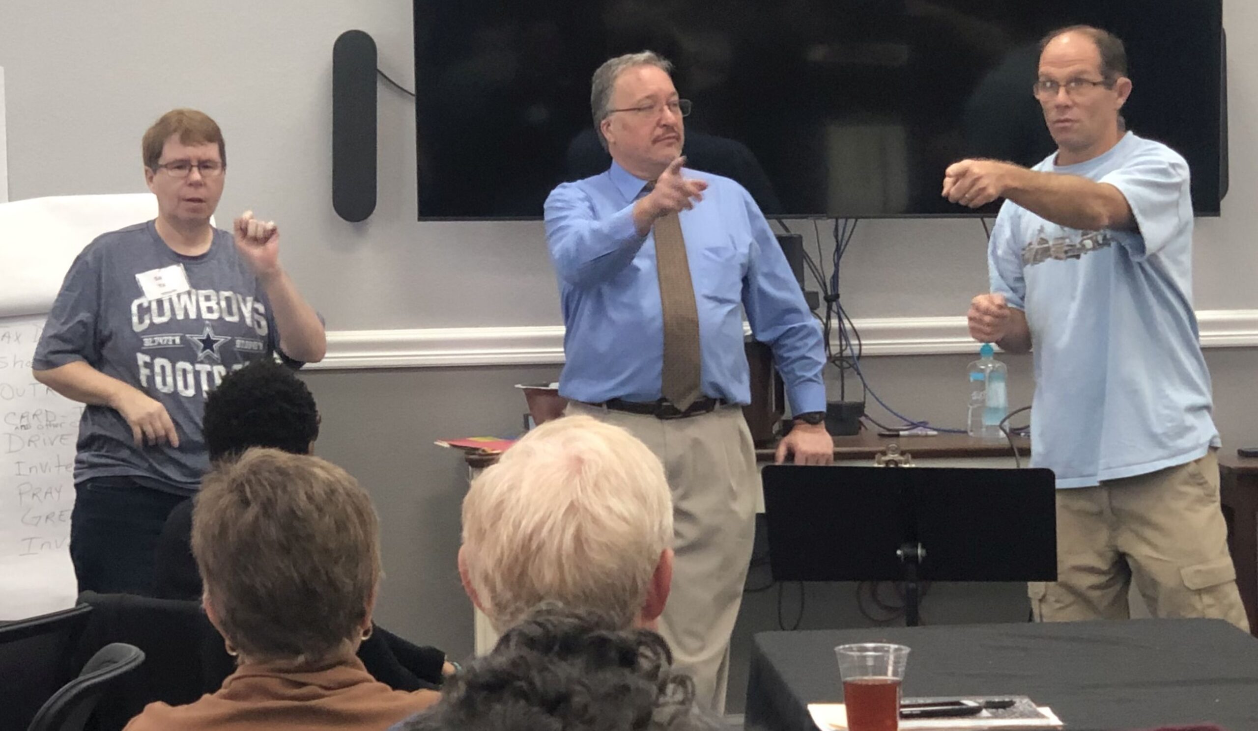 UMCD - Sarah Yates speaking to the conference attendees